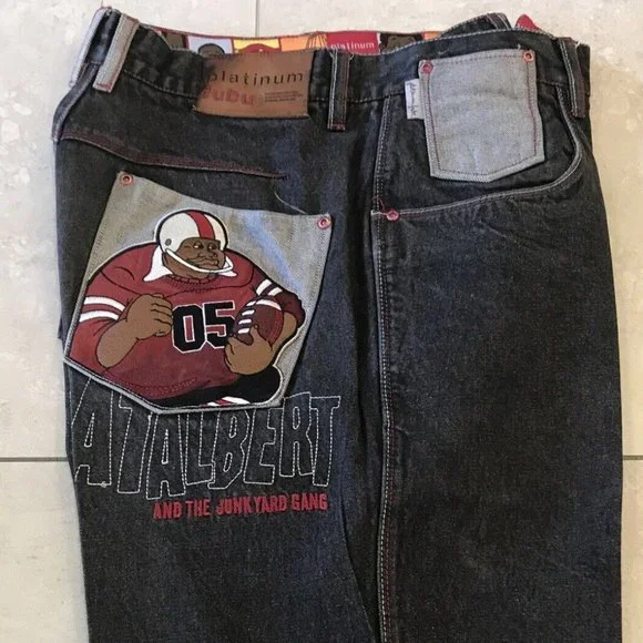 FUBU | Pants | Platinum Fubu Mens Jeans Size W32 L34 Fat